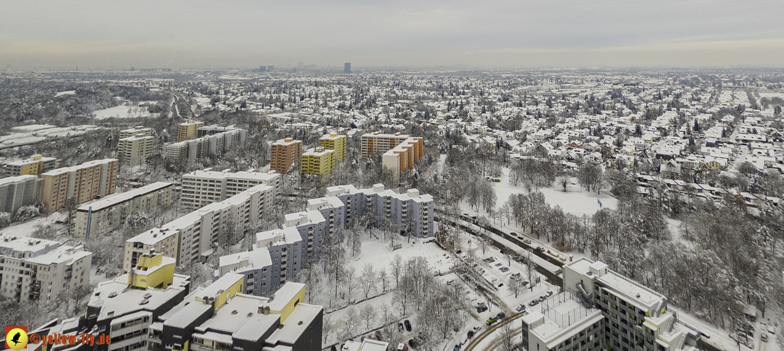04.12.2021 - Karl-Marx-Ring und Marx-Zentrum in Neuperlach